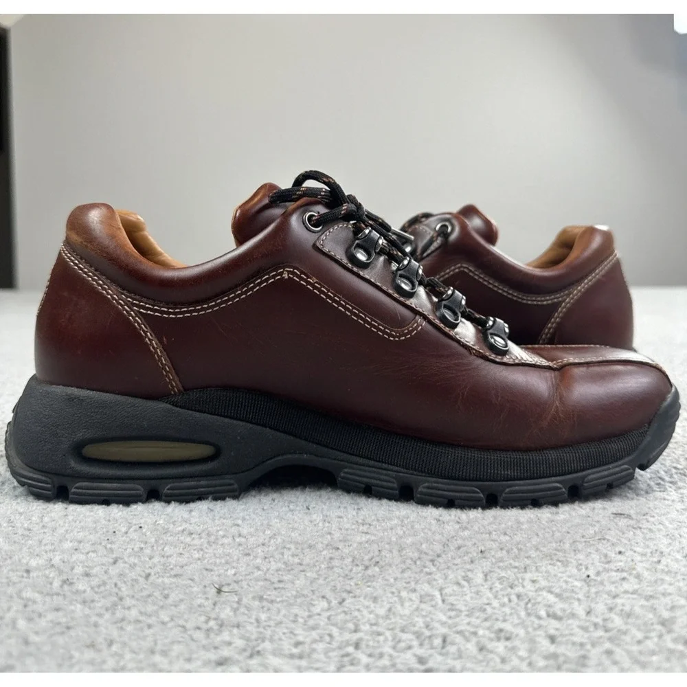 Cole Haan Waterproof Leather Hiking Boots Men 8M Brown Shoes Outdoor